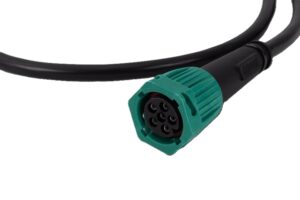 WTY BAYONET P M10 kabel sa konektorom 6 pina zeleni