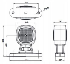 FT-141 A LED bočni marker - Image 2